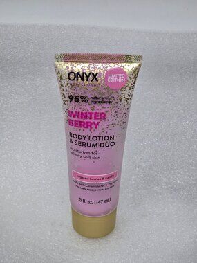 Onyx Professional Winter Berry Body Lotion & Serum Duo 5 Oz Limited Edition